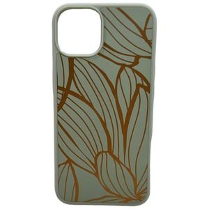 Heyday™ Apple iPhone 13 Case Antimicrobial Hardshell - Abstract Botanical Green